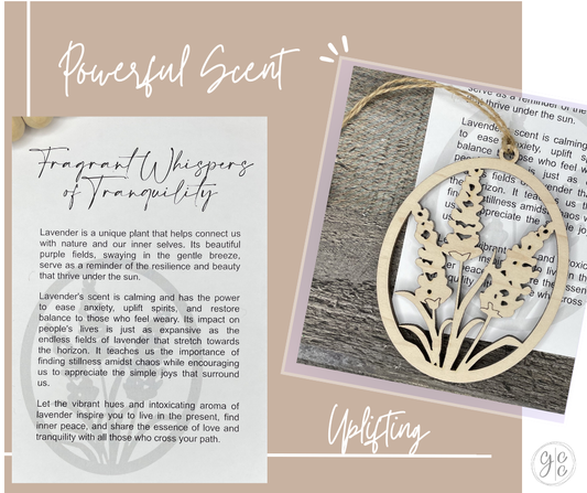 Lavenders Powerful Scent Story Charm