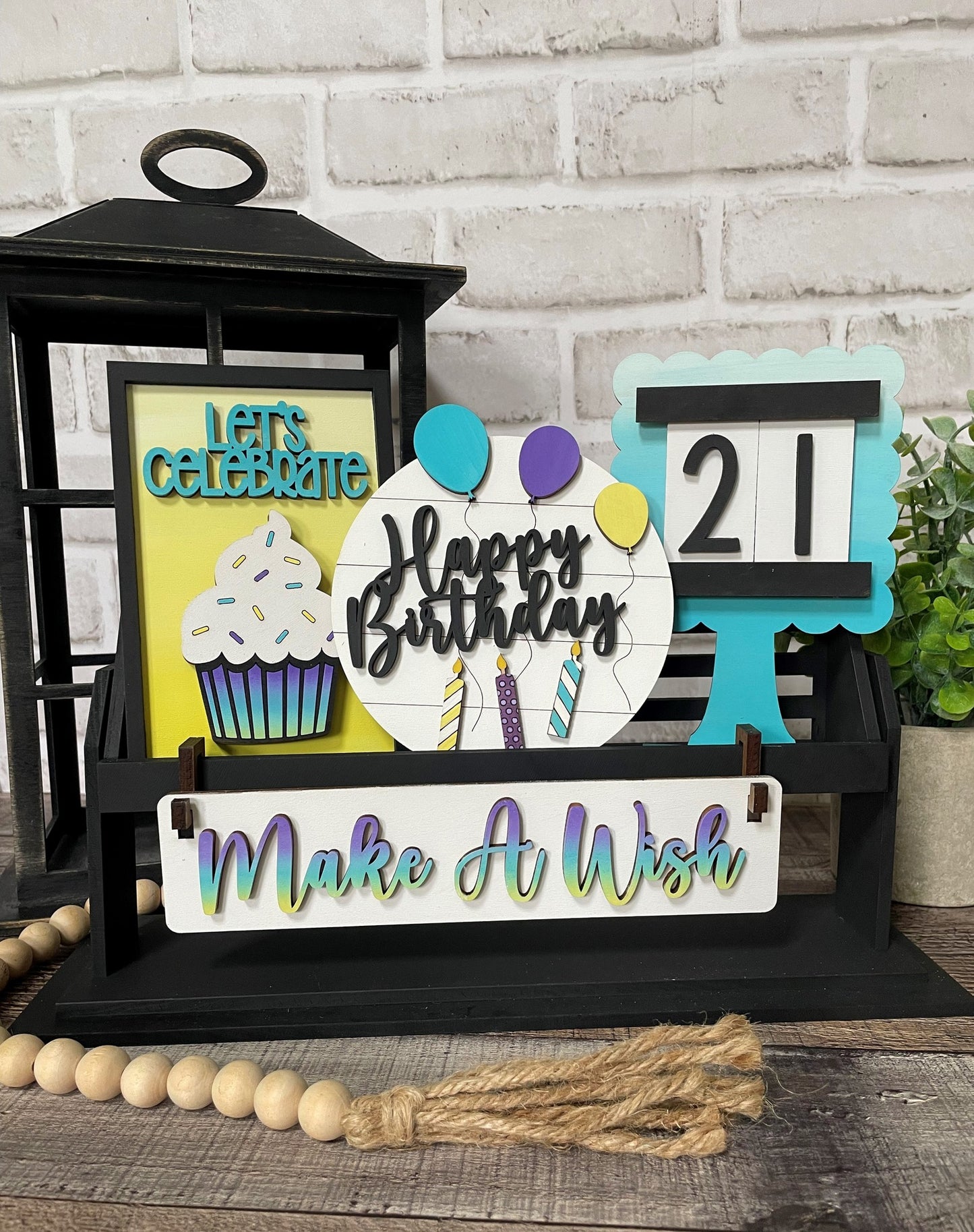 Make A Wish Birthday Interchangeable Set