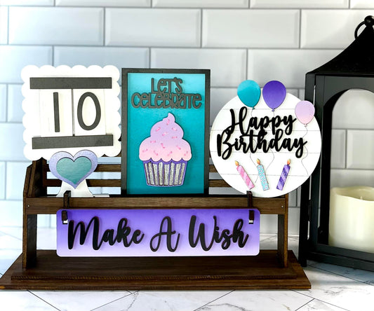 Make A Wish Birthday Insert Set