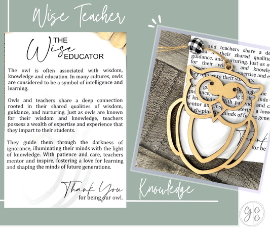 Wise Owl Story Charm