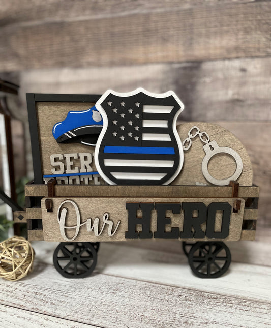Police Interchangeable Set