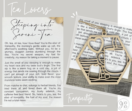 Tea Lover Story Charm