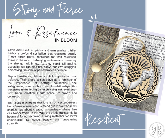 Thistle Story Charm