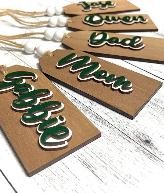Stocking Name Tags