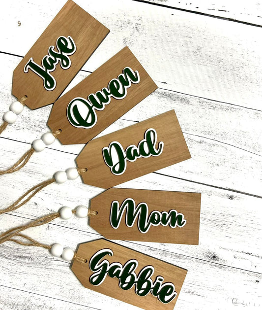 Stocking Name Tags