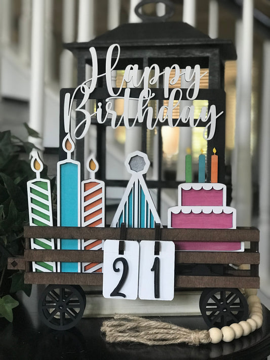 Birthday Interchangeable Set