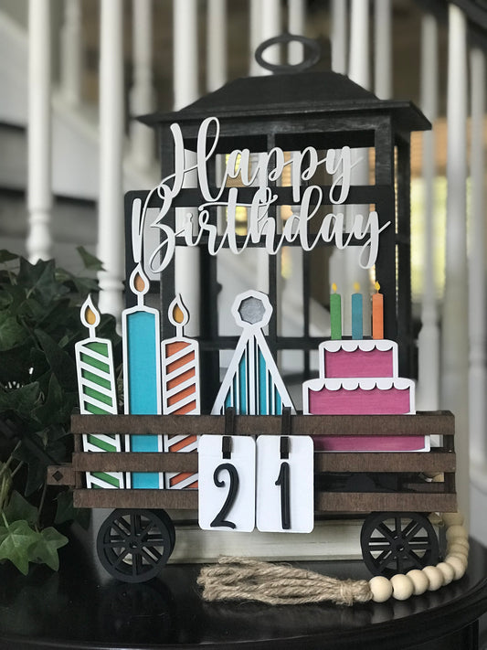 Birthday Interchangeable Set