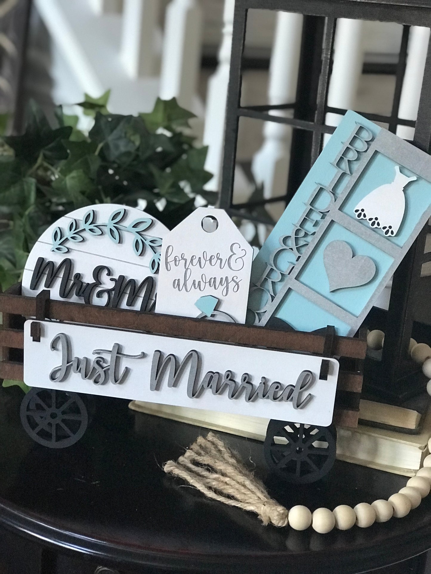 Just Married Interchangeable Set