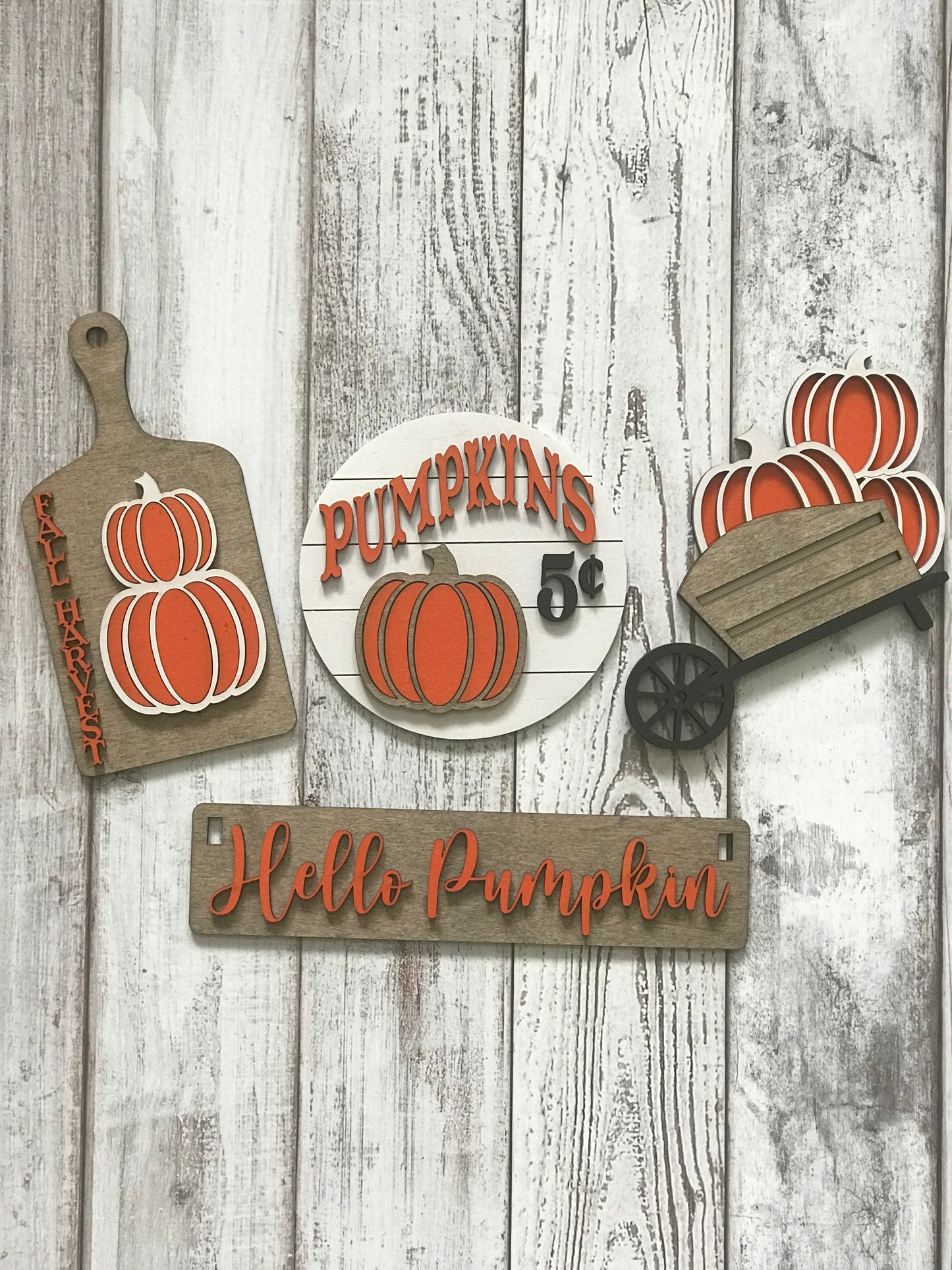 Pumpkins Interchangeable Set