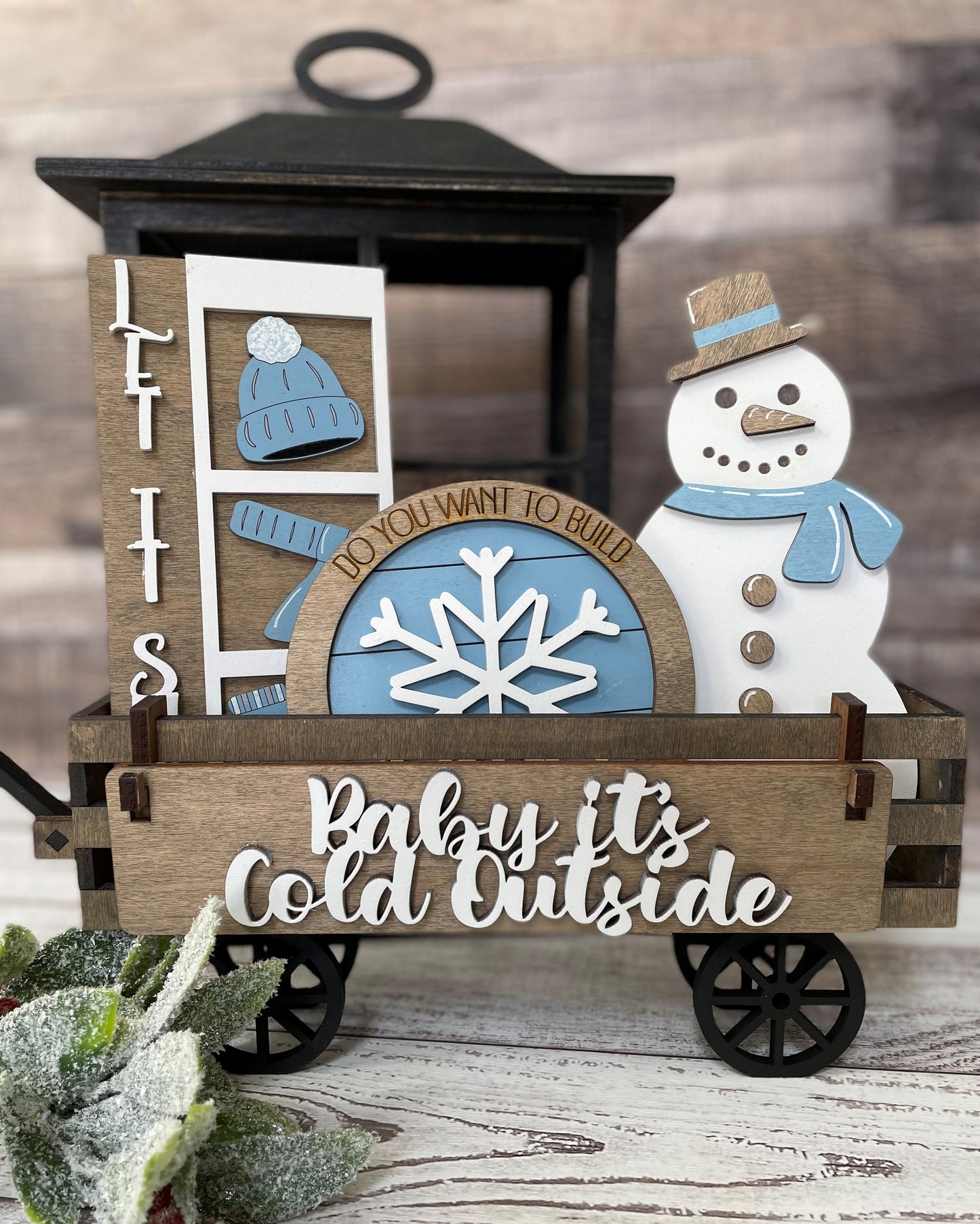Winter Snowman Interchangeable Set