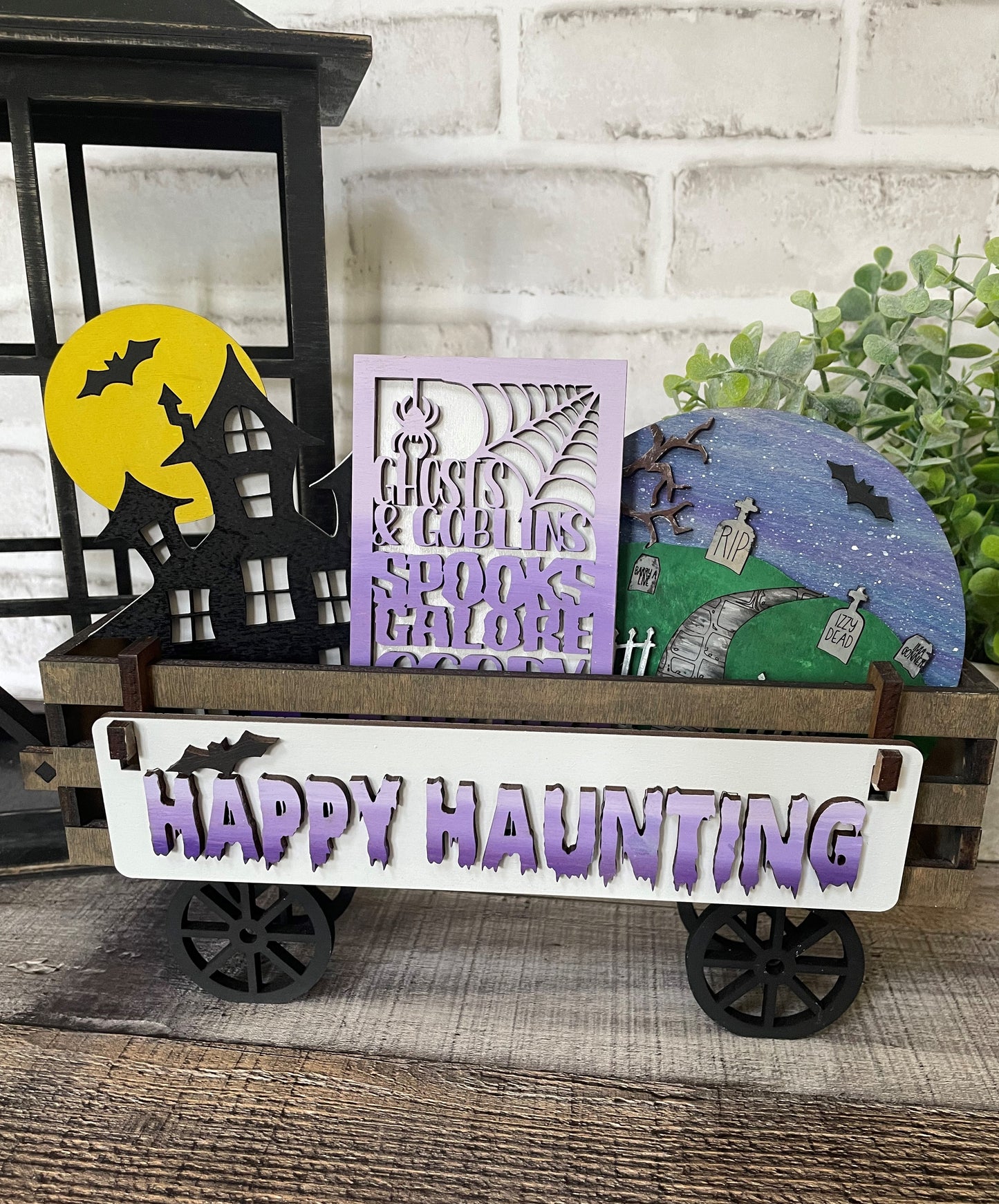 Happy Haunting Halloween Interchangeable Set