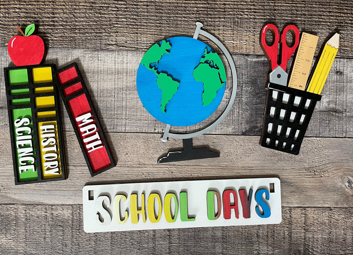 School Day's Interchangeable Set